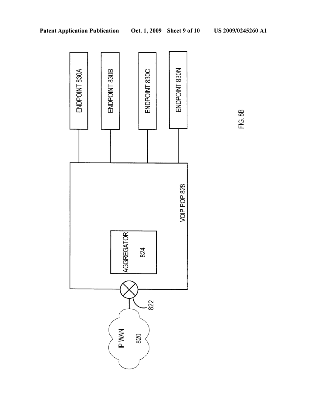 METHOD AND APPARATUS PROVIDING MEDIA AGGREGATION IN A PACKET-SWITCHED NETWORK - diagram, schematic, and image 10