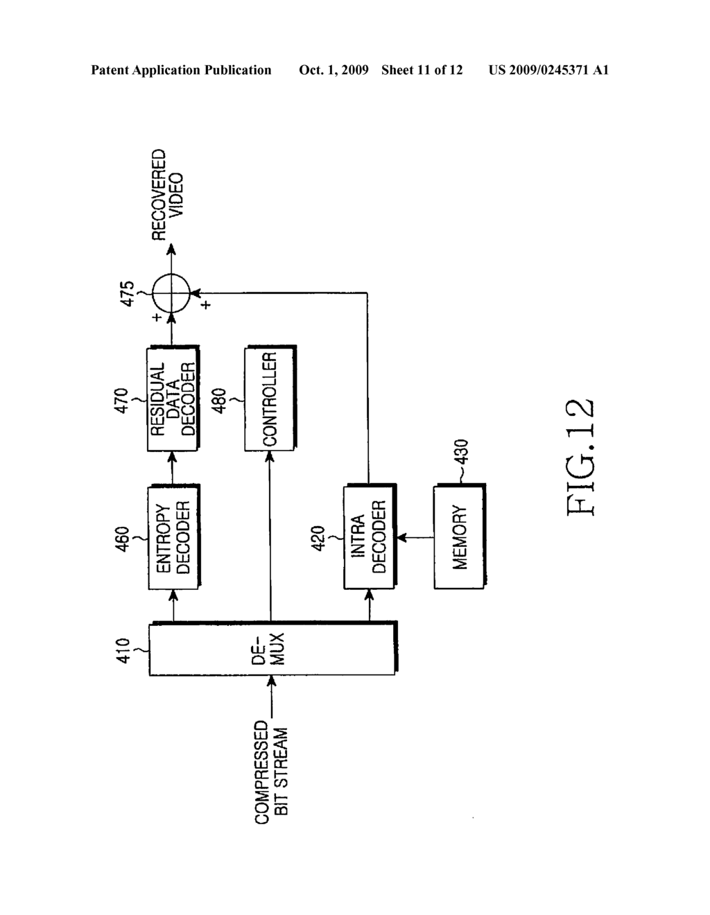 METHOD AND APPARATUS FOR ENCODING/DECODING INFORMATION ABOUT INTRA-PREDICTION MODE OF VIDEO - diagram, schematic, and image 12