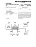 INTEGRATED TELEPHONY AND VIDEO SYSTEM diagram and image