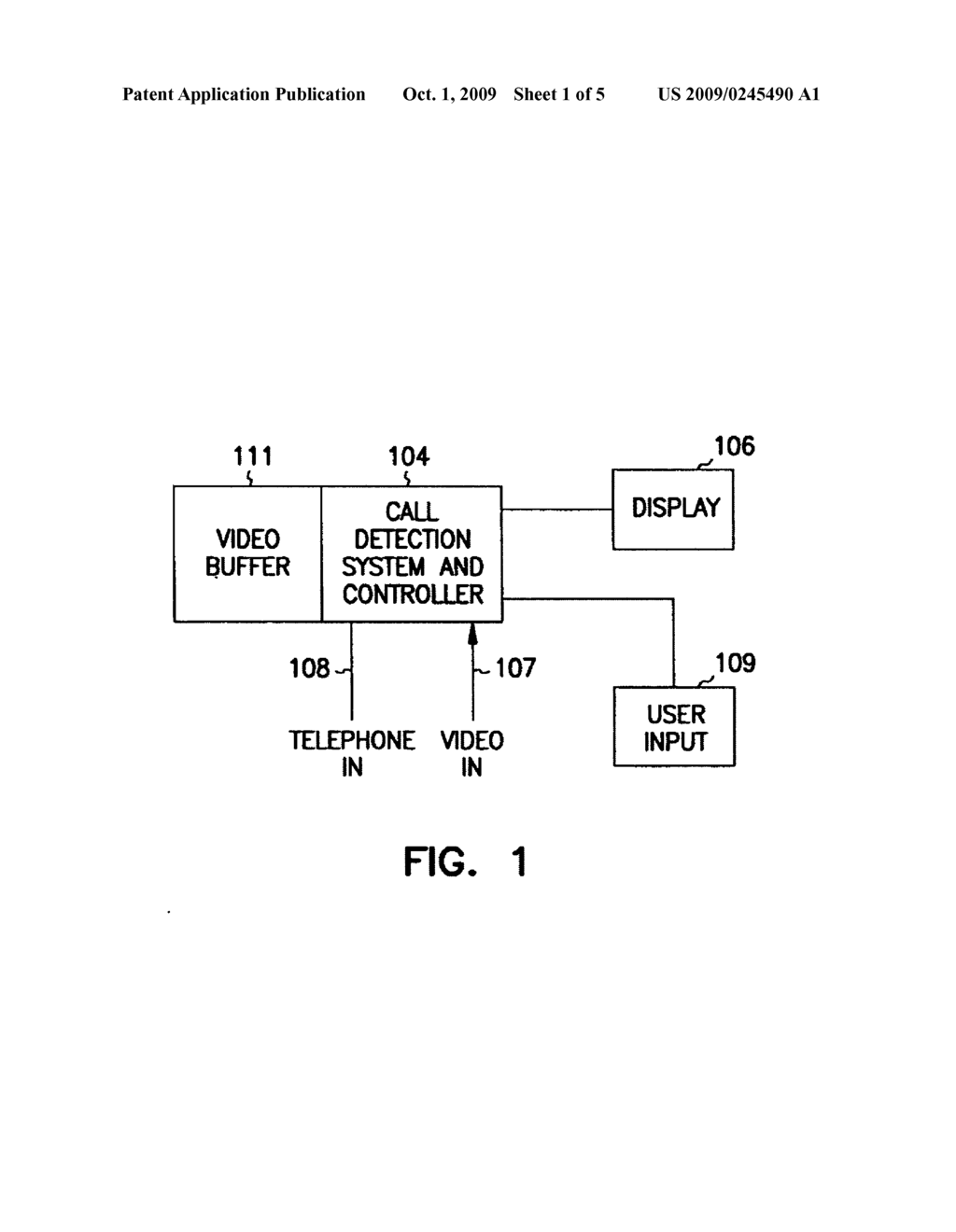 INTEGRATED TELEPHONY AND VIDEO SYSTEM - diagram, schematic, and image 02