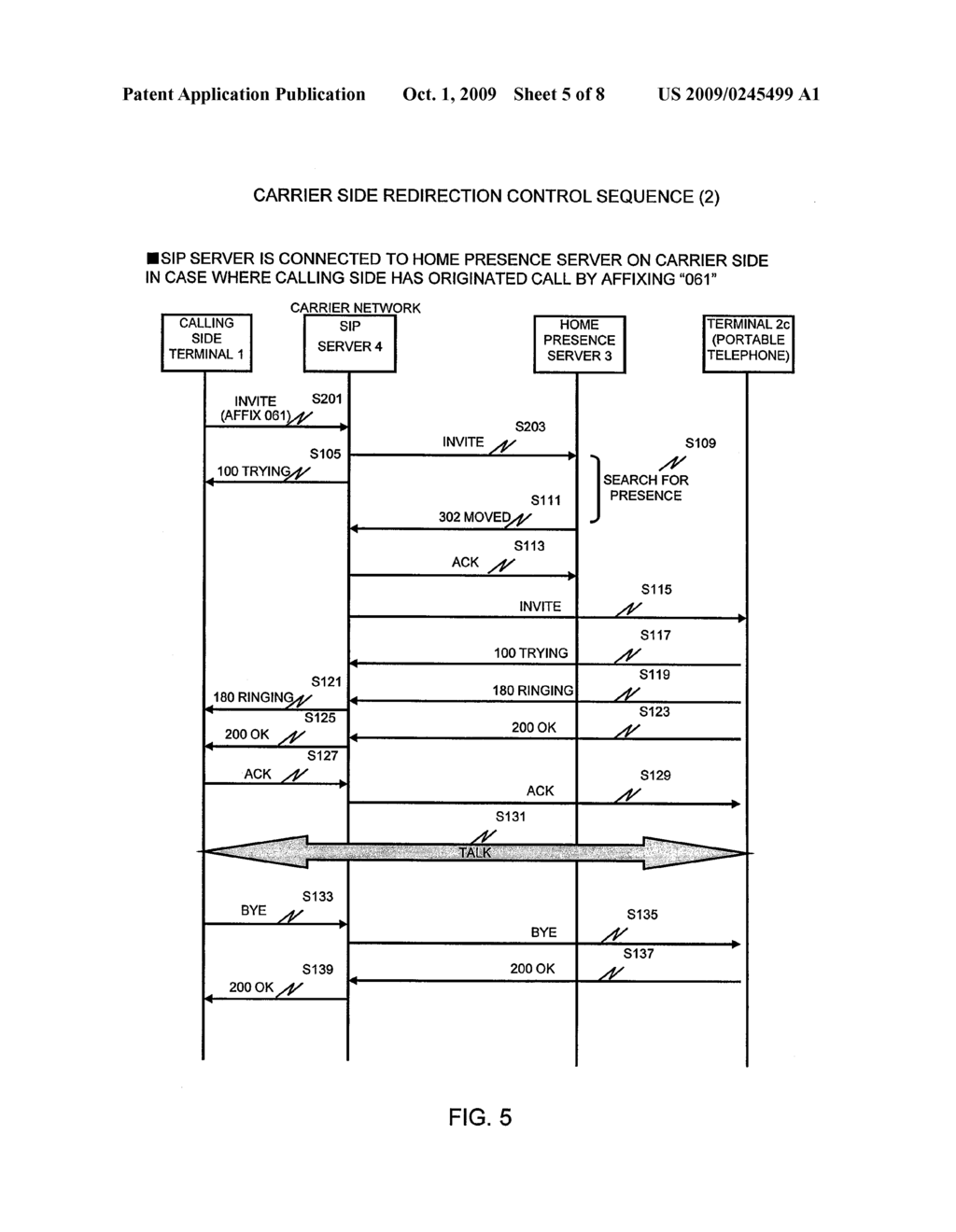 CALL TRANSFER SYSTEM AND CALL TRANSFER CONTROL METHOD - diagram, schematic, and image 06