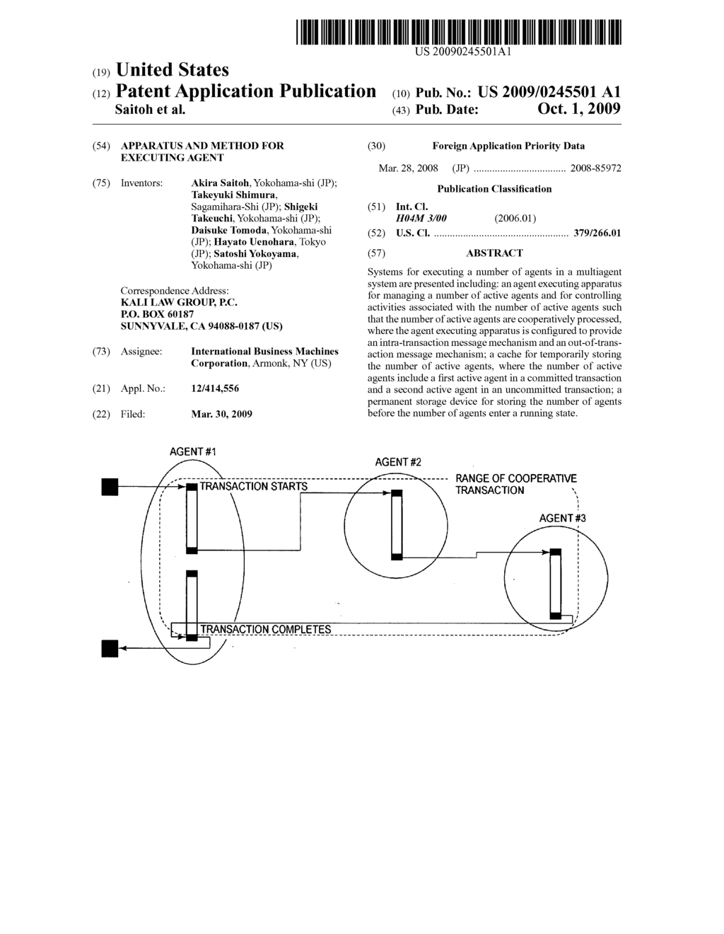 APPARATUS AND METHOD FOR EXECUTING AGENT - diagram, schematic, and image 01