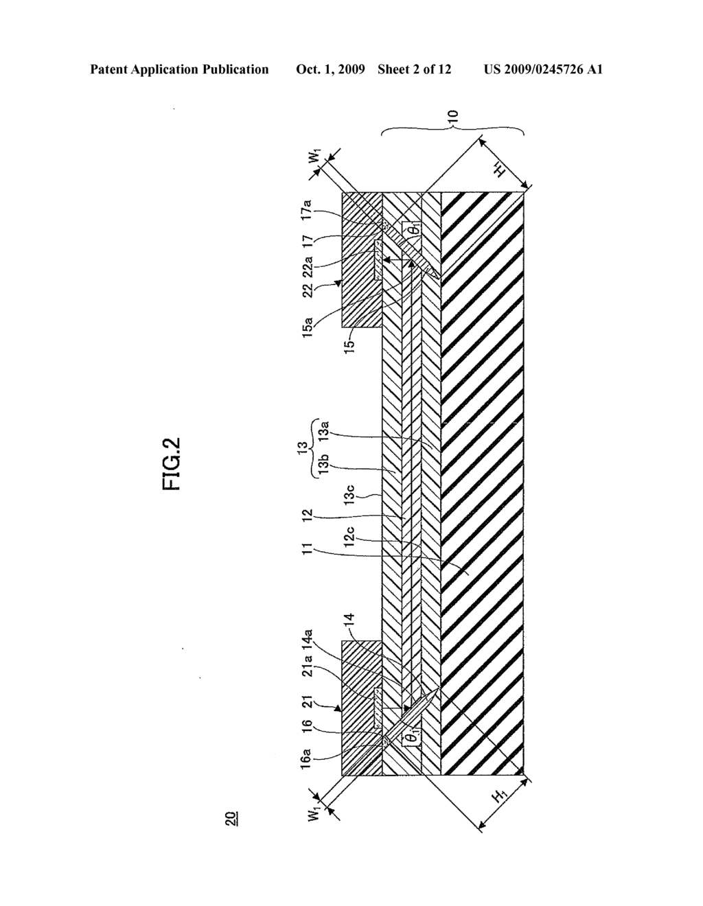 OPTICAL WAVEGUIDE HAVING AN OPTICAL TRANSMISSION DIRECTION CHANGING PART - diagram, schematic, and image 03