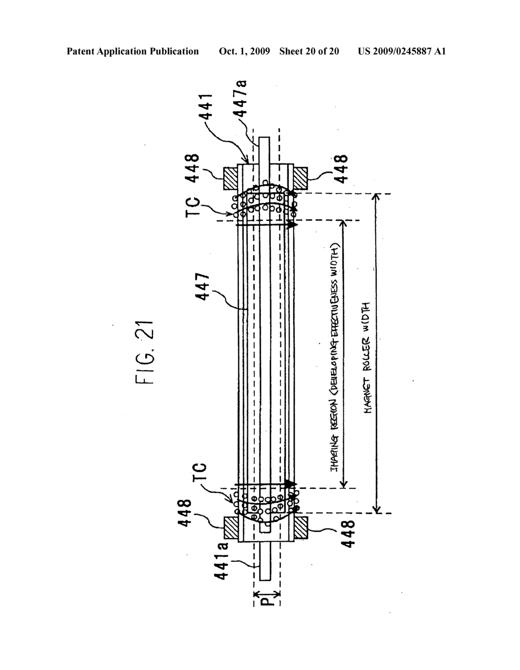 DEVELOPING DEVICE, AND IMAGE FORMING APPARATUS AND PROCESS CARTRIDGE COMPRISING THE SAME - diagram, schematic, and image 21