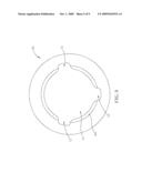 BUSHING STRUCTURE FOR SHEATHING A SHAFT OF A TONER SUPPLY MEMBER diagram and image