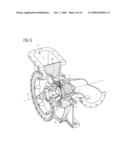 Gas turbine arrangement diagram and image