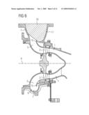 Gas turbine arrangement diagram and image