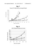 THERAPEUTIC METHODS FOR INHIBITING TUMOR GROWTH WITH DLL4 ANTAGONISTS diagram and image