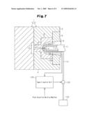 TEMPERATURE ADJUSTMENT MECHANISM FOR INJECTION MOLDING MACHINE diagram and image