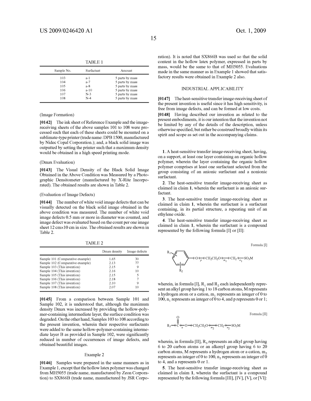 HEAT-SENSITIVE TRANSFER IMAGE-RECEIVING SHEET - diagram, schematic, and image 16