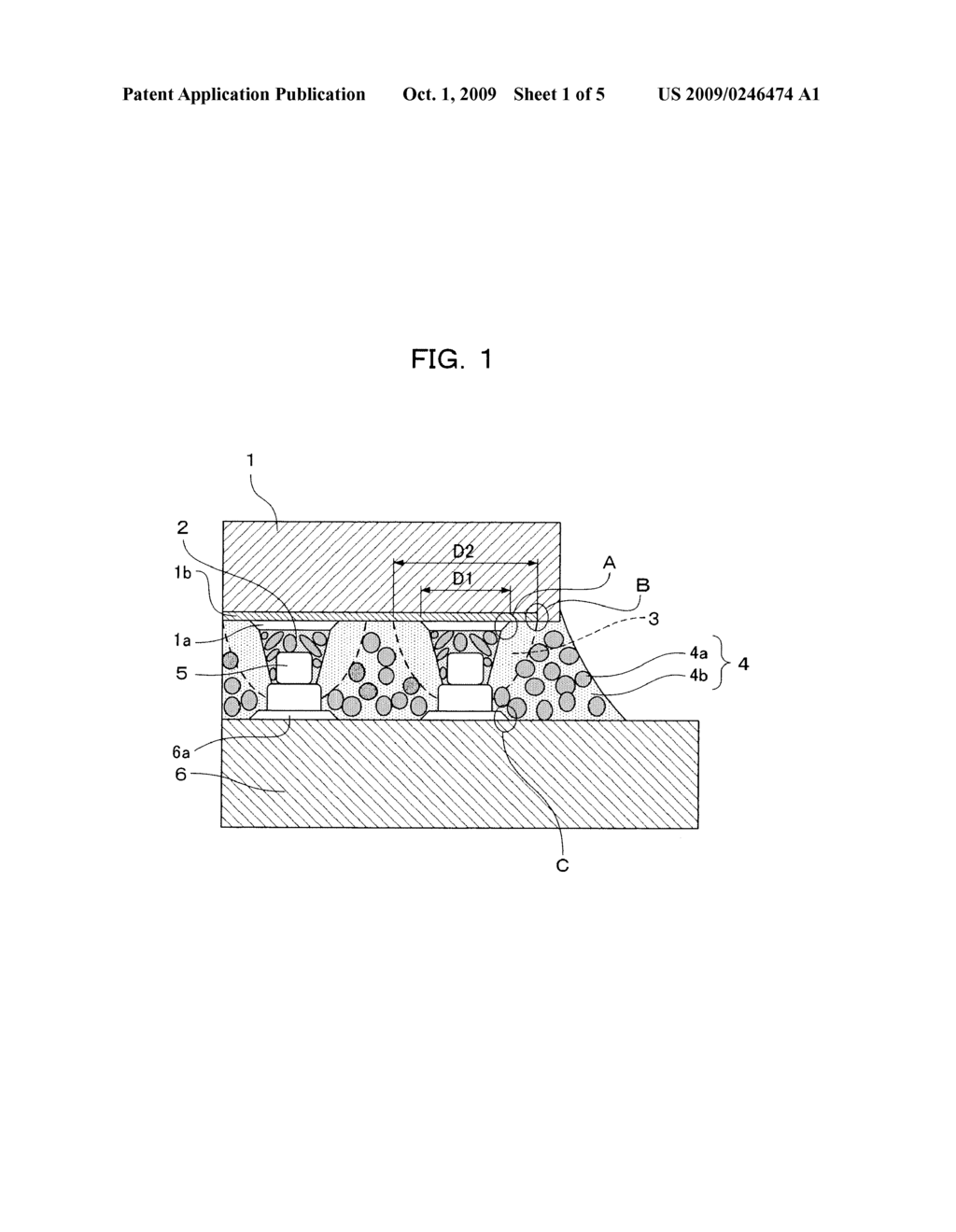 ELECTRONIC COMPONENT MOUNTED STRUCTURE AND METHOD OF MANUFACTURING THE SAME - diagram, schematic, and image 02