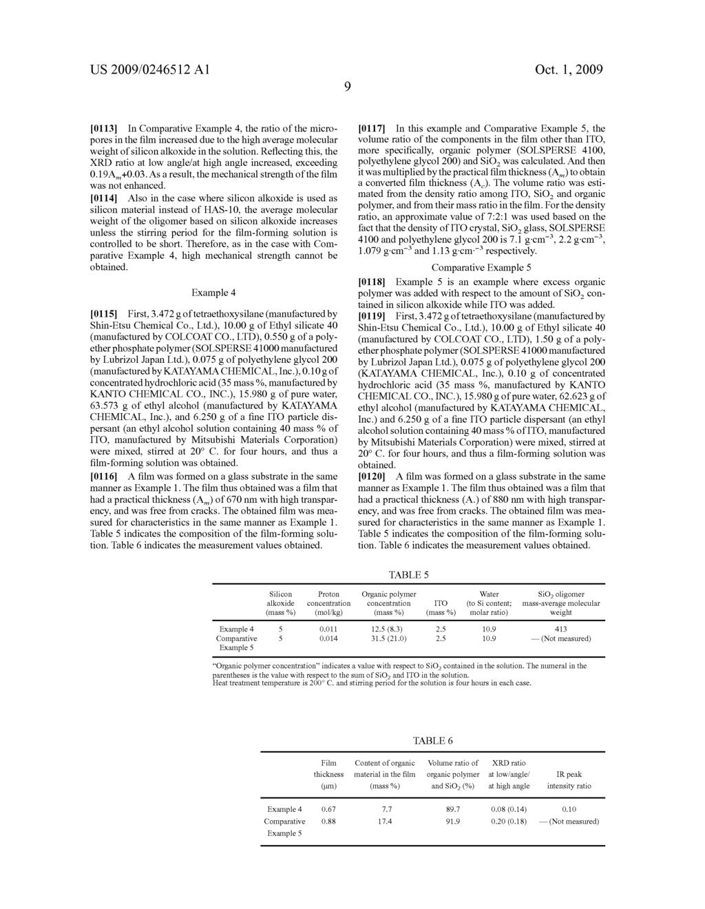 Article With Organic-Inorganic Composite Film - diagram, schematic, and image 11