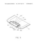 BATTERY COVER LATCH MECHANISM AND PORTABLE ELECTRONIC DEVICE USING SAME diagram and image