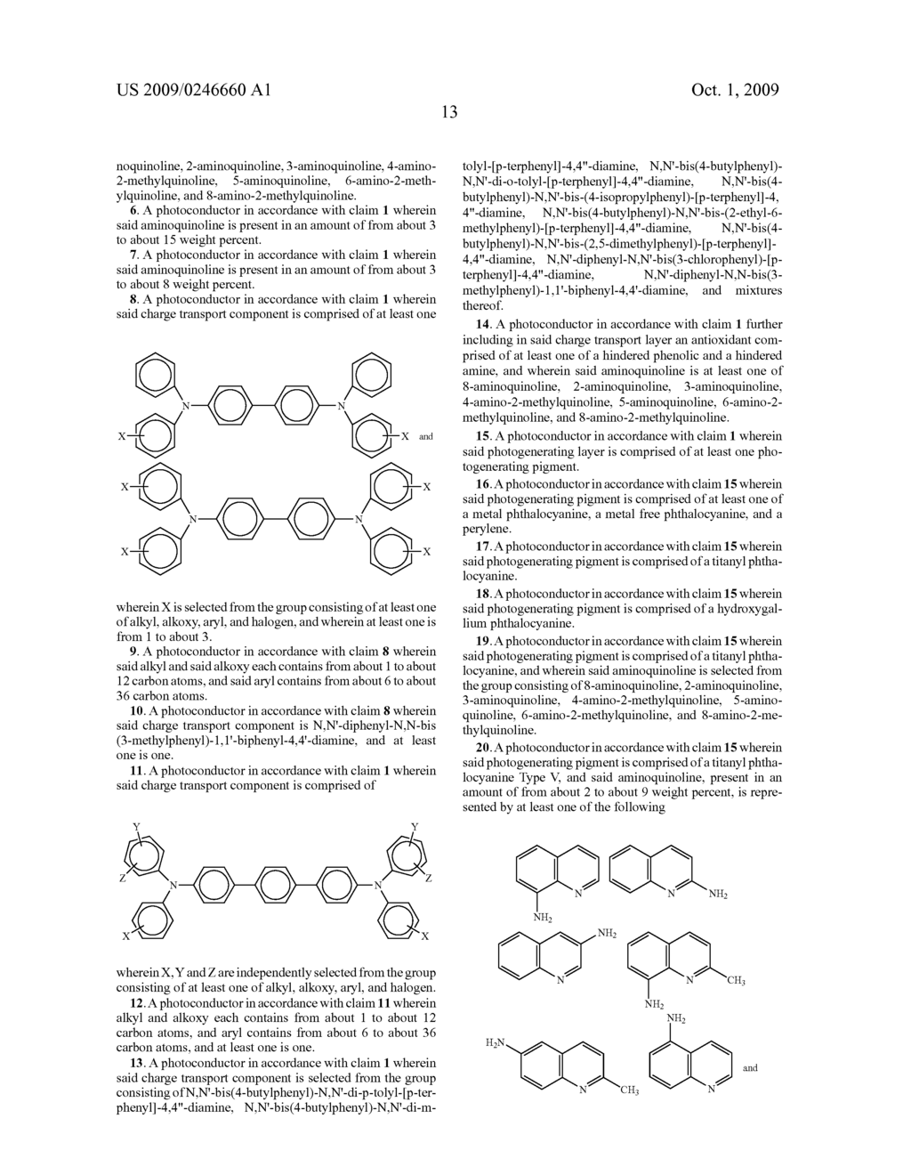 ADDITIVE CONTAINING PHOTOCONDUCTORS - diagram, schematic, and image 14