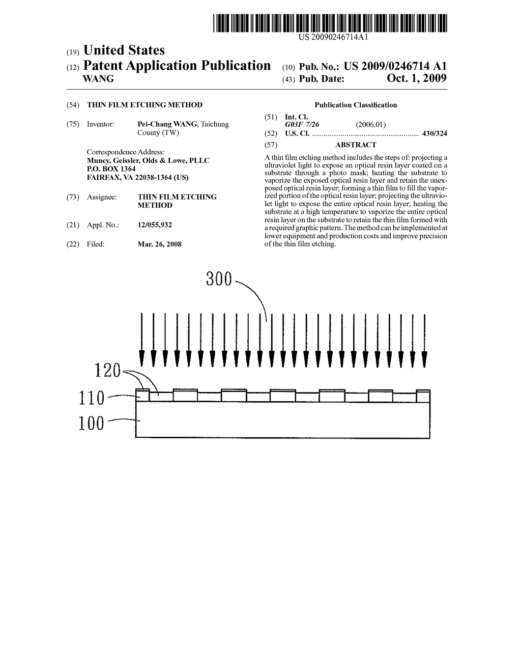 THIN FILM ETCHING METHOD - diagram, schematic, and image 01