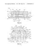 Chip Package with Pin Stabilization Layer diagram and image