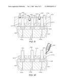 Chip Package with Pin Stabilization Layer diagram and image