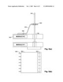 Method and apparatus for compliantly connecting stack of high-density electronic modules in harsh environments diagram and image