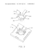 RECEPTACLE RF CONNECTOR HAVING INTERFERENTIAL ENGAGEMENT BETWEEN CONTACT TERMINAL AND HOUSING diagram and image