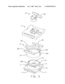 RECEPTACLE RF CONNECTOR HAVING INTERFERENTIAL ENGAGEMENT BETWEEN CONTACT TERMINAL AND HOUSING diagram and image