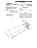 Method and Apparatus to Provide Electromagnetic Interference Shielding of Optical-Electrical Module diagram and image