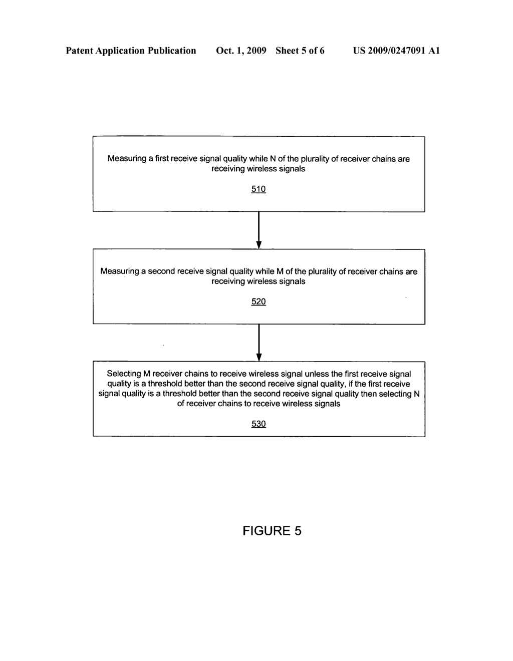 Selecting receiver chains of a mobile unit for receiving wireless signals - diagram, schematic, and image 06