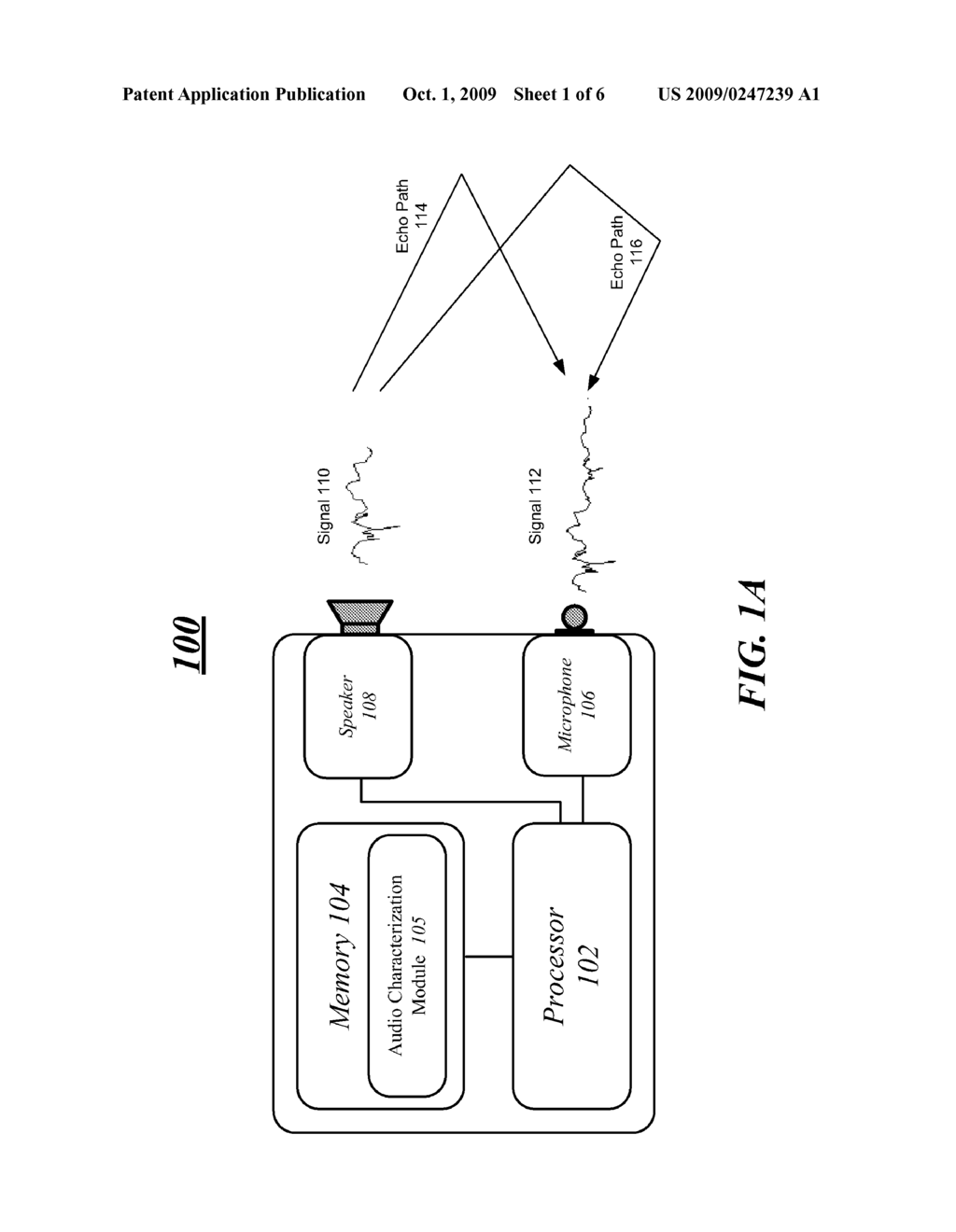 DETERMINISTIC CHARACTERIZATION AND REDUCTION OF ACOUSTIC ECHO - diagram, schematic, and image 02