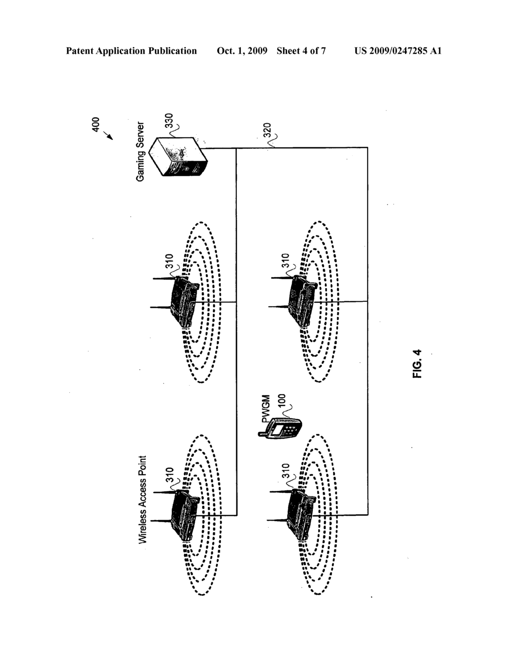 LOCATION DETECTION FOR PORTABLE WAGERING GAME MACHINES - diagram, schematic, and image 05