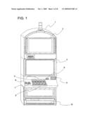 Gaming machine having various functions diagram and image