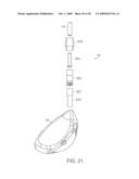 INTERCHANGEABLE SHAFT AND CLUB HEAD CONNECTION SYSTEM diagram and image