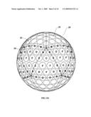 HIGH PERFORMANCE GOLF BALL HAVING A REDUCED DISTANCE diagram and image