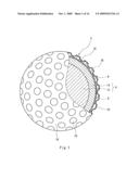 GOLF BALL diagram and image