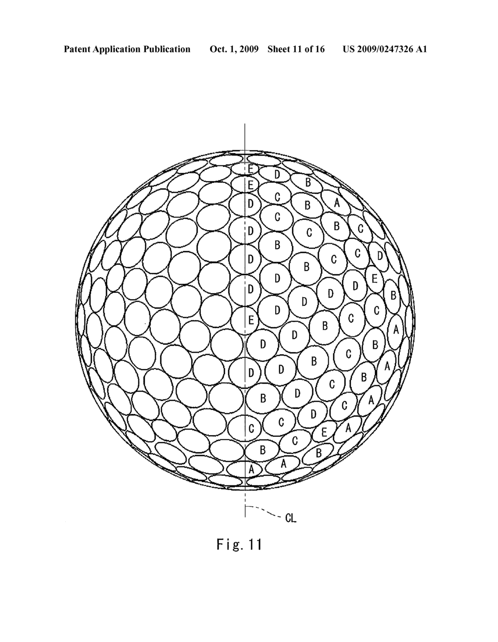 GOLF BALL - diagram, schematic, and image 12