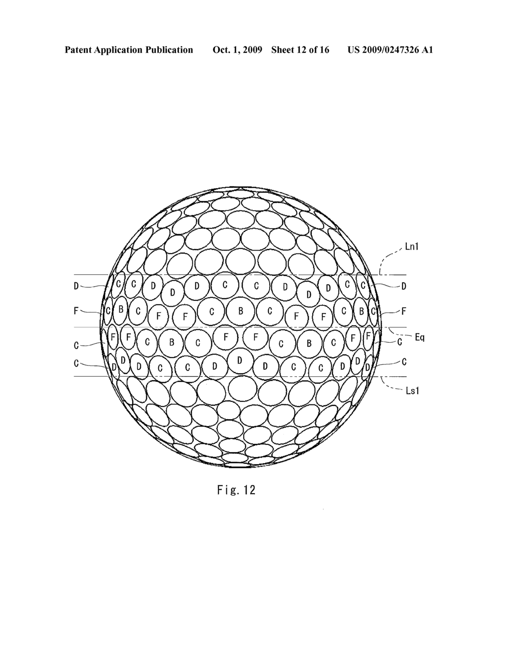 GOLF BALL - diagram, schematic, and image 13