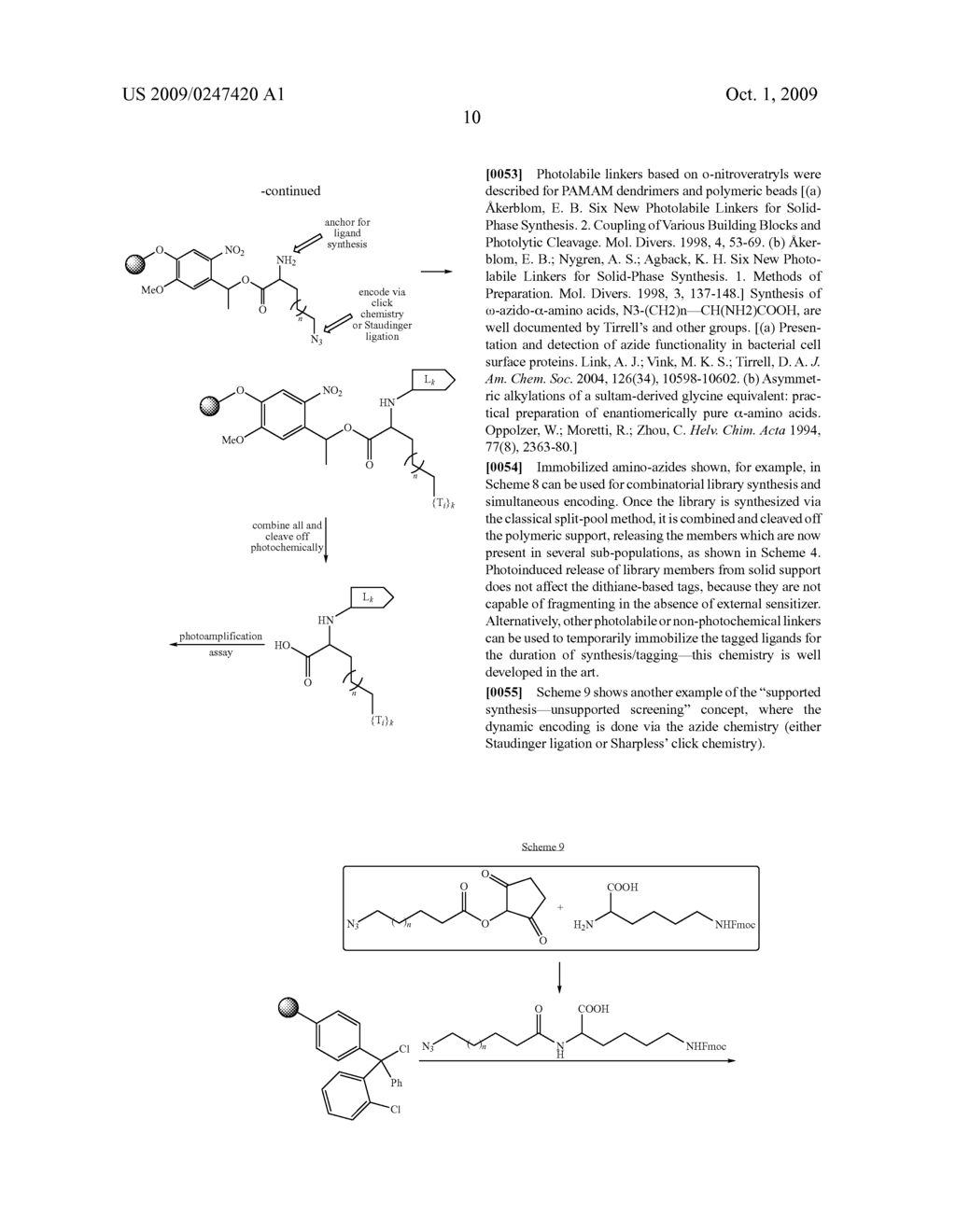 METHOD FOR ENCODING AND SCREENING COMBINATORIAL LIBRARIES - diagram, schematic, and image 13