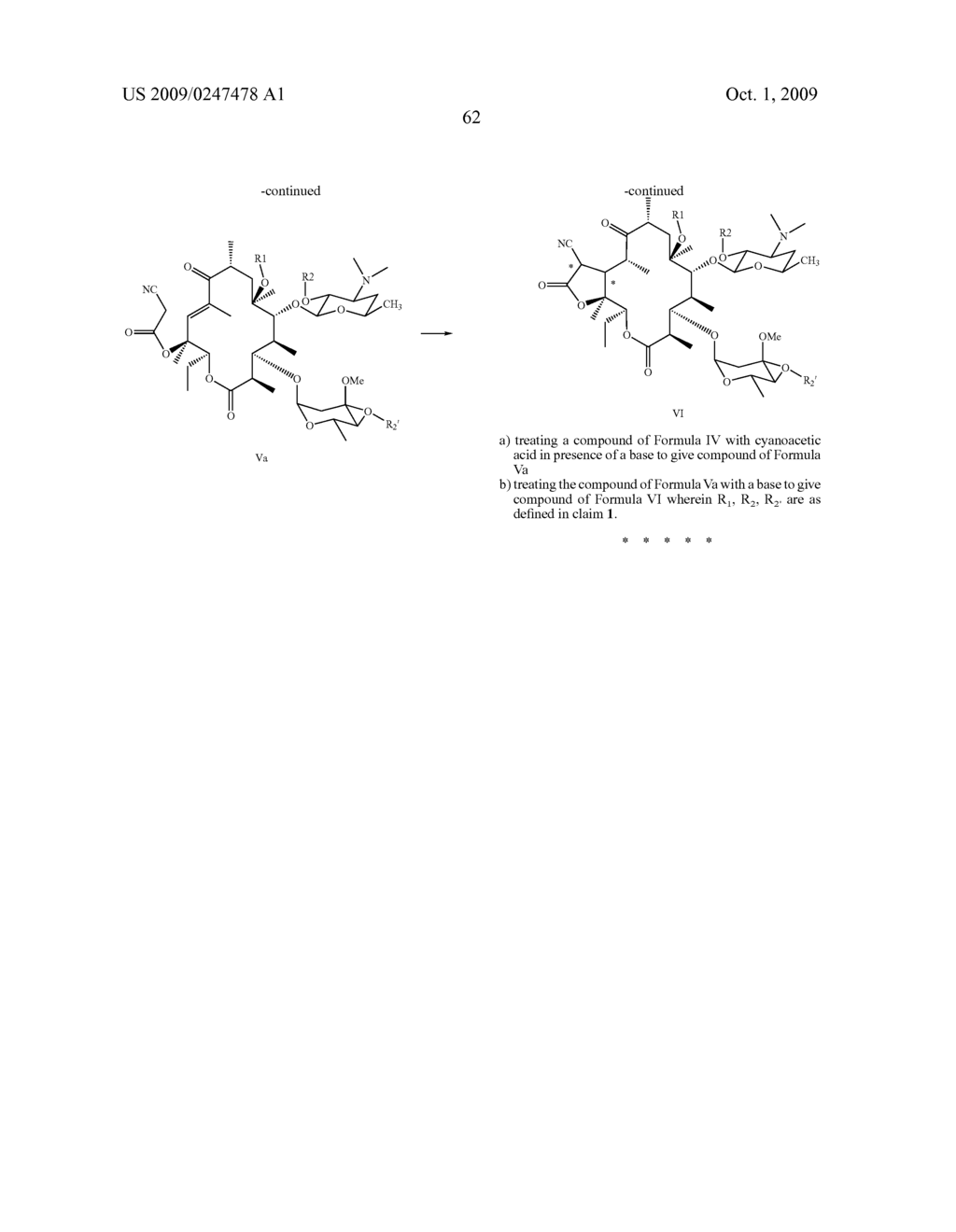 Novel macrolides and ketolides having antimicrobial activity - diagram, schematic, and image 63