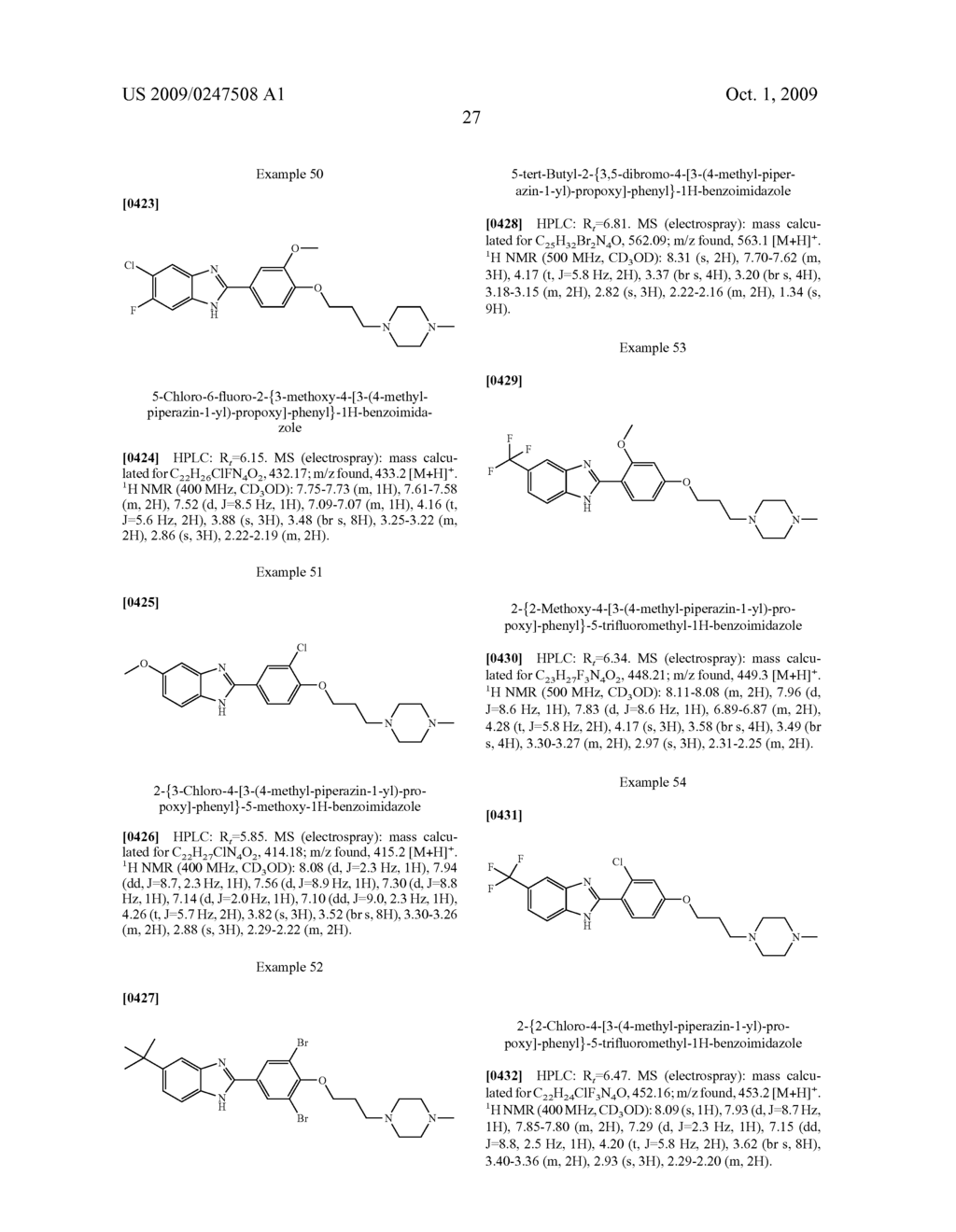 Benzoimidazole Compounds - diagram, schematic, and image 28