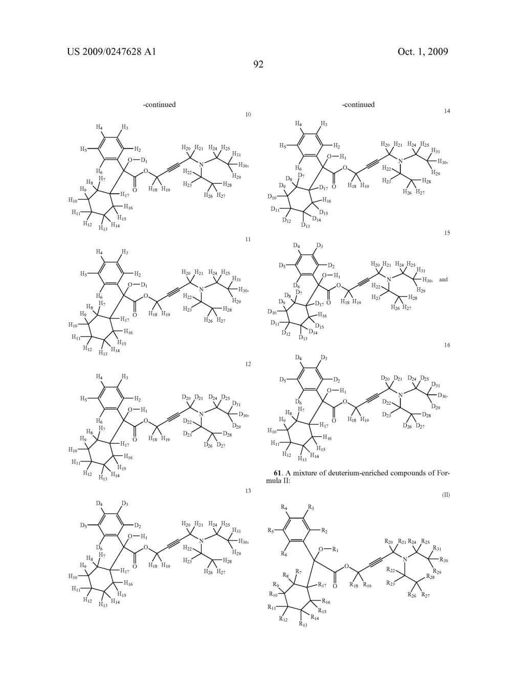 SUBSTITUTED PHENYLCYCLOHEXYLGLYCOLATES - diagram, schematic, and image 93