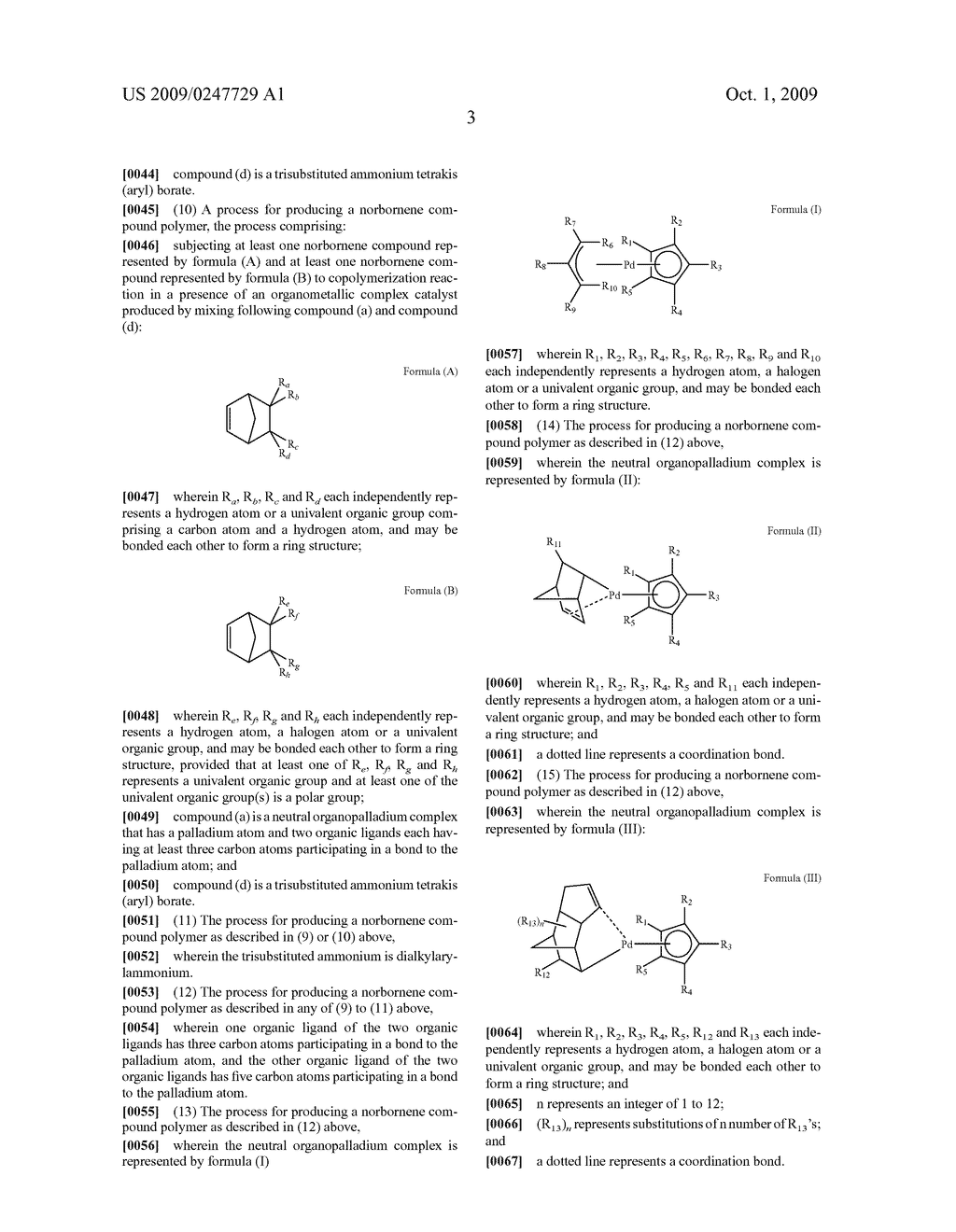 ORGANOMETALLIC COMPOUND, CATALYST FOR POLYMERIZATION OF POLAR GROUP-CONTAINING NORBORNENE AND PROCESS FOR PRODUCING NORBORNENE POLYMER - diagram, schematic, and image 04