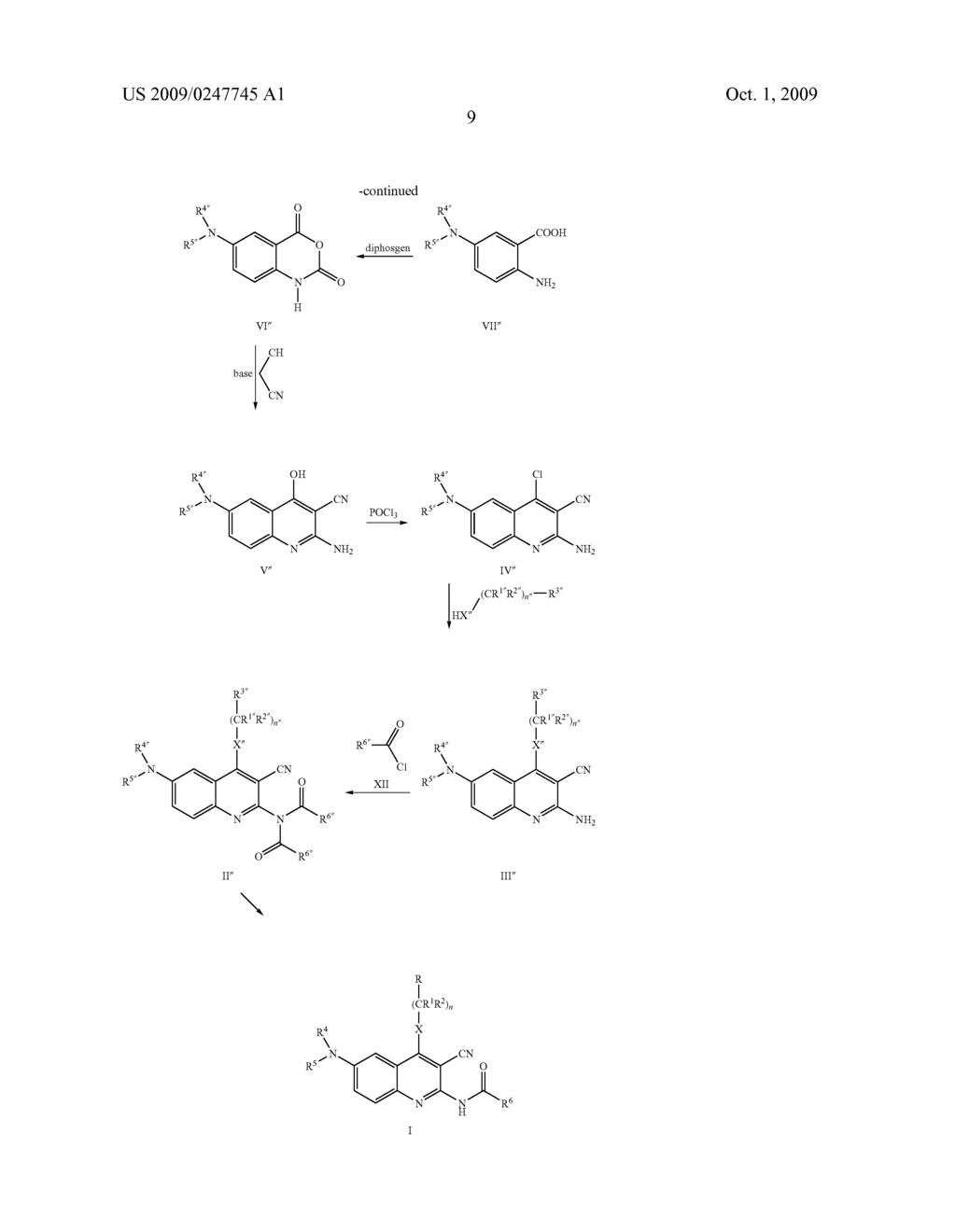 AMINOQUINOLINE DERIVATIVES AND THEIR USE AS ADENOSINE A3 LIGANDS - diagram, schematic, and image 10