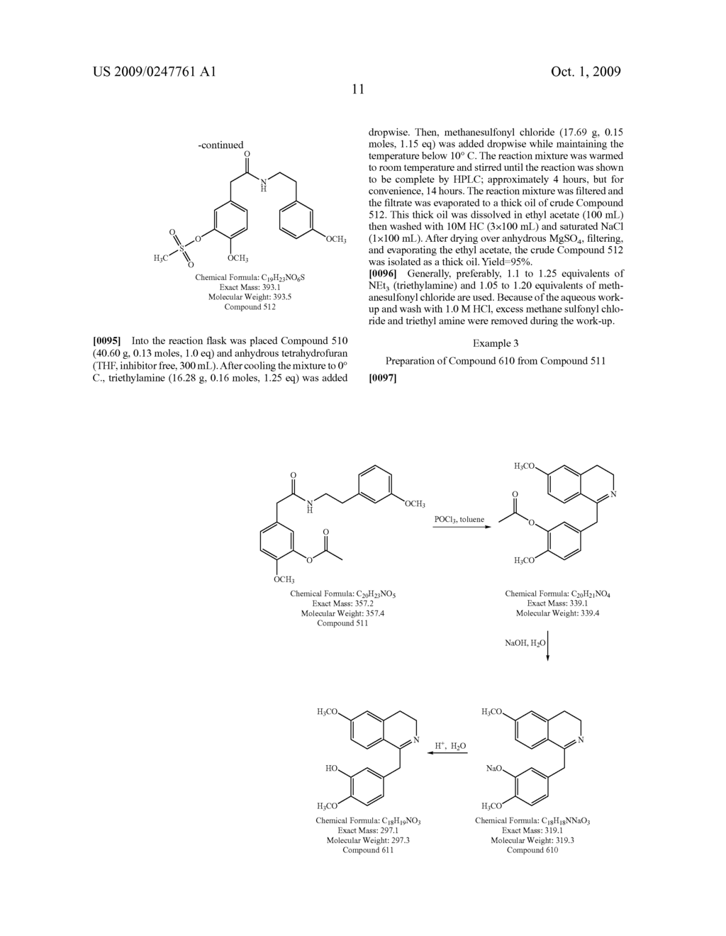 Preparation of 3,4-Dihydroisoquinolines in the Synthesis of Morphinans - diagram, schematic, and image 12