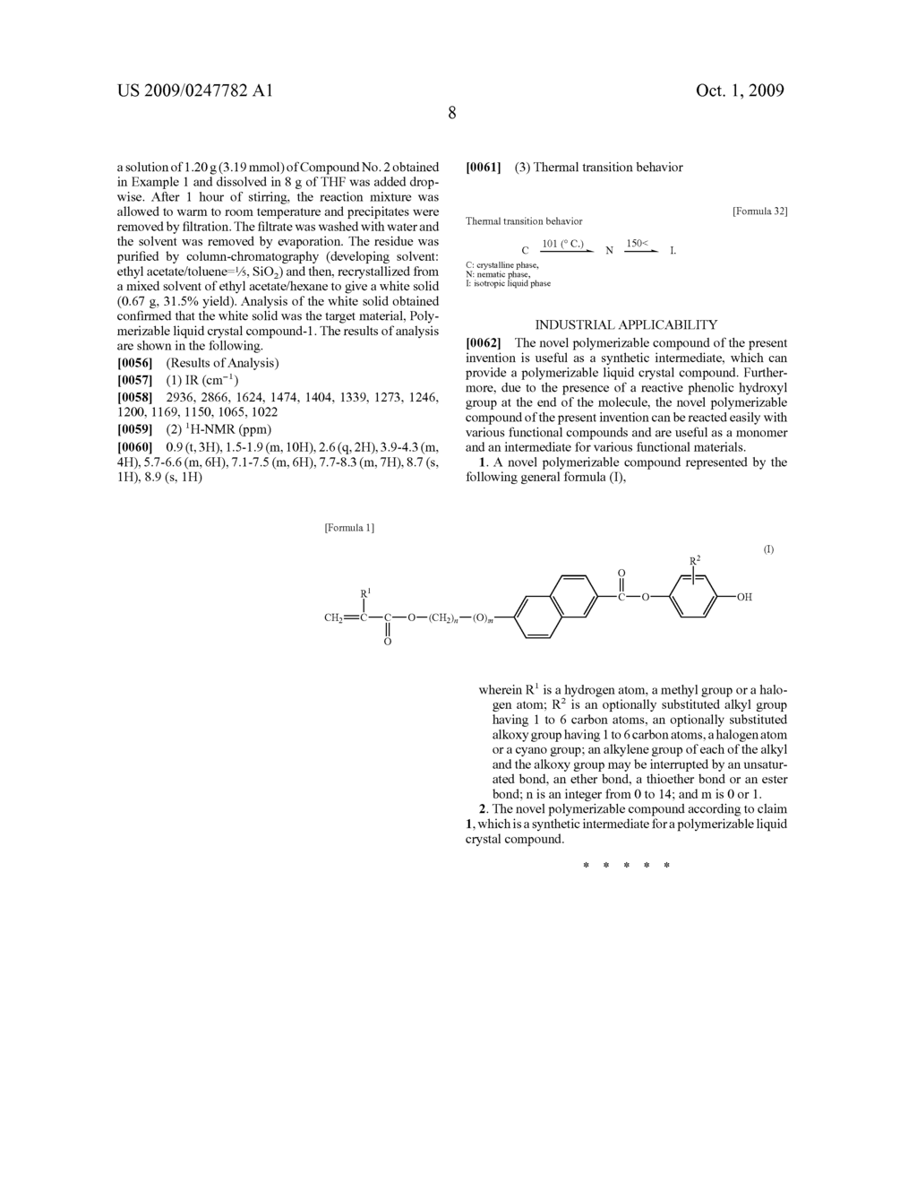 NOVEL POLYMERIZABLE COMPOUNDS - diagram, schematic, and image 09