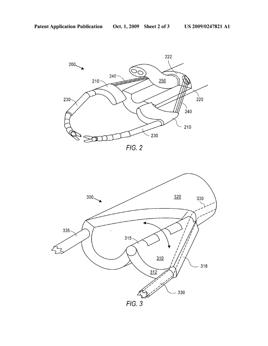 Endoscope with rotationally deployed arms - diagram, schematic, and image 03