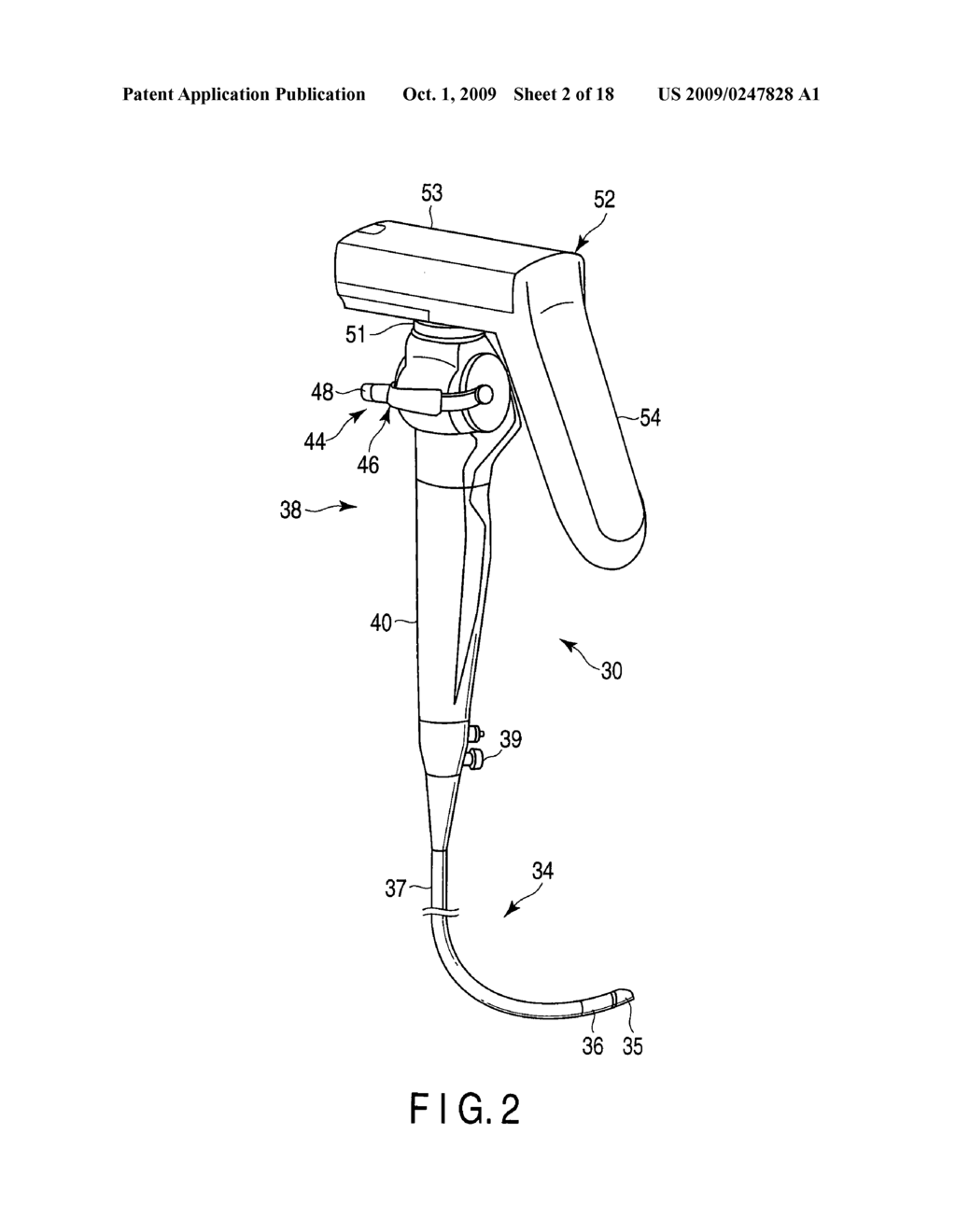 ENDOSCOPE CONFIGURED TO BE CARRIED WITH HAND - diagram, schematic, and image 03