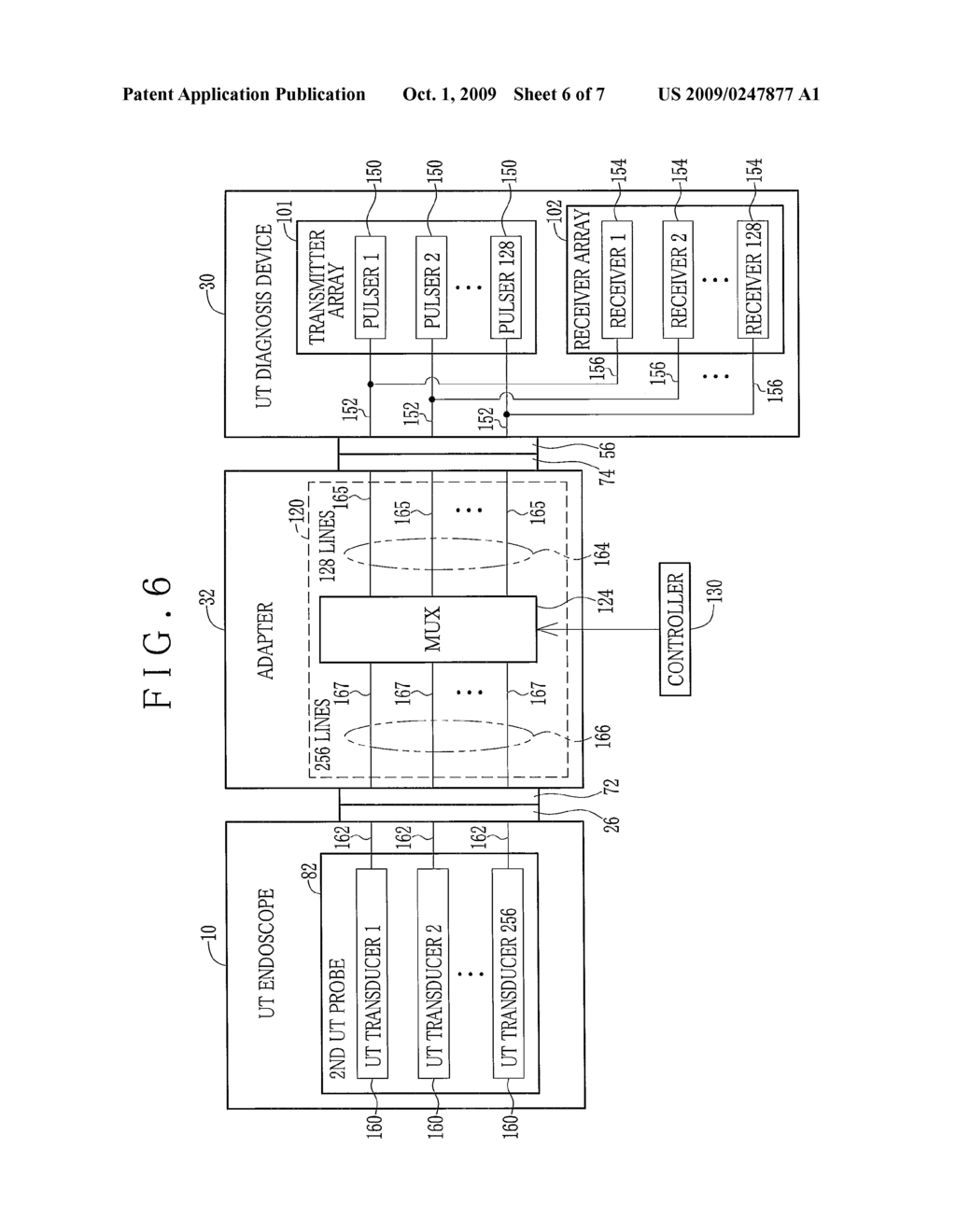 ADAPTER AND ULTRASONIC DIAGNOSIS SYSTEM - diagram, schematic, and image 07