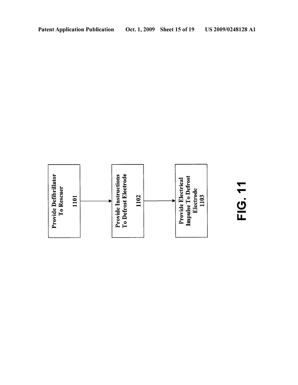 METHOD AND APPARATUS FOR DEFROSTING A DEFIBRILLATION ELECTRODE - diagram, schematic, and image 16