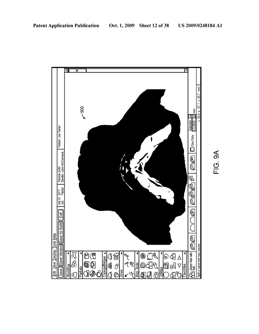 Haptically enabled dental modeling system - diagram, schematic, and image 13