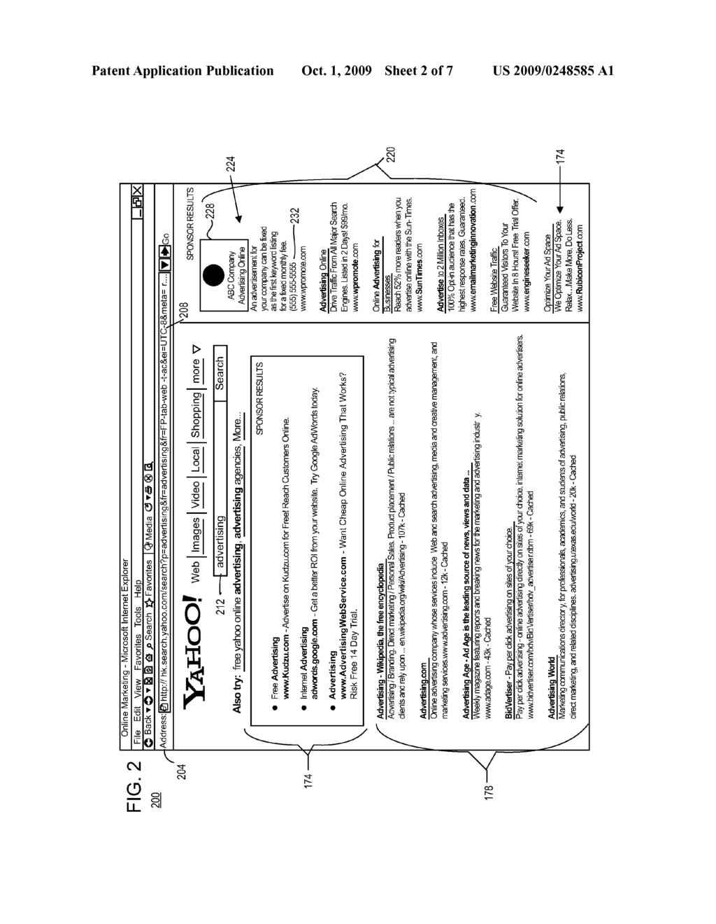 ONLINE FIXED-POSITION ADVERTISEMENT RESERVATION AT FIXED PRICE AND DURATION - diagram, schematic, and image 03