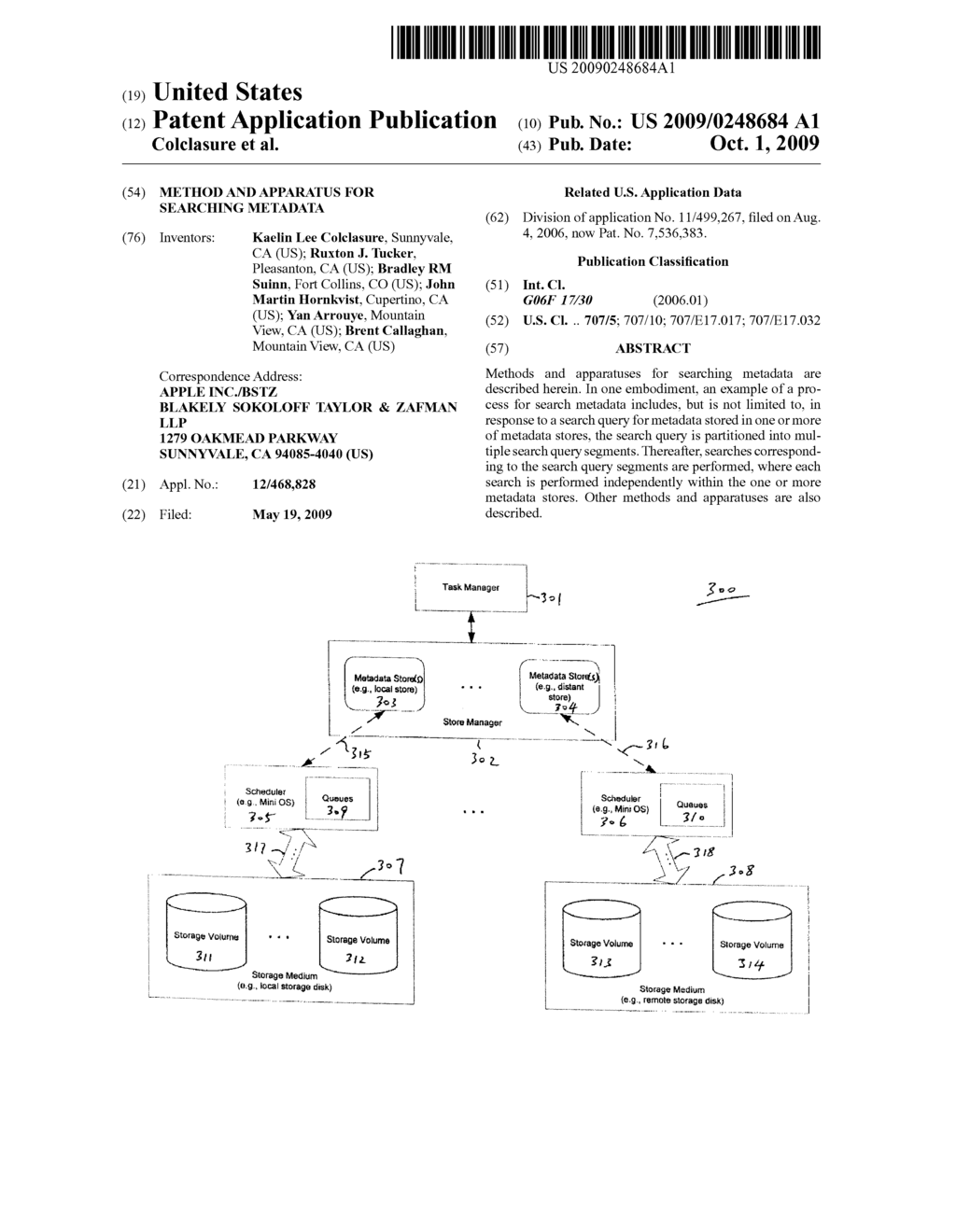 METHOD AND APPARATUS FOR SEARCHING METADATA - diagram, schematic, and image 01