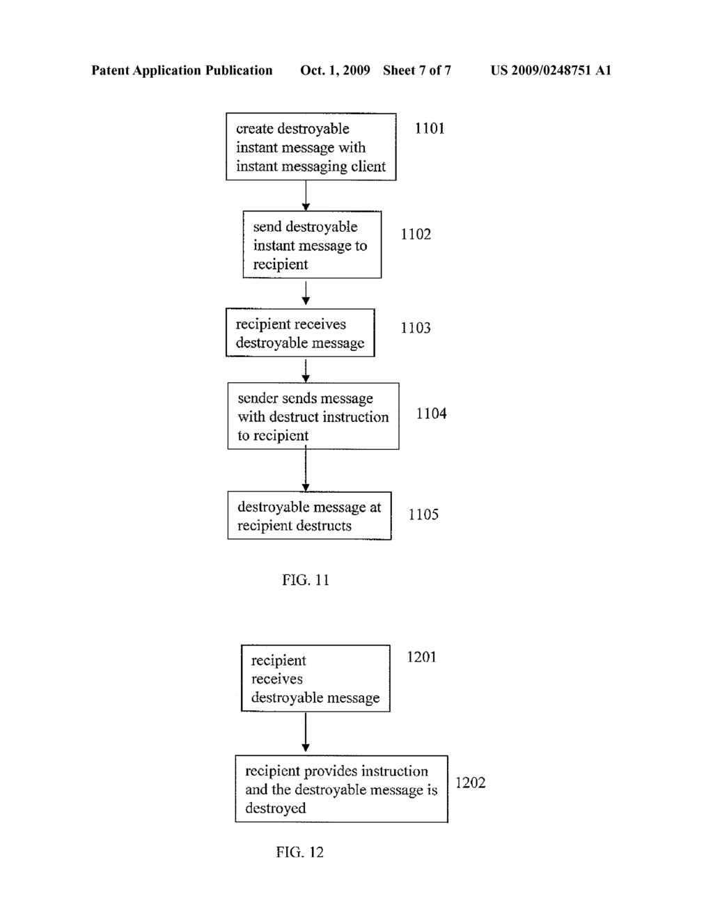 Destroyable Instant Message (IM) - diagram, schematic, and image 08